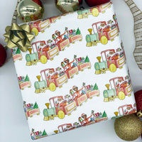 Santa Express Wrapping Paper