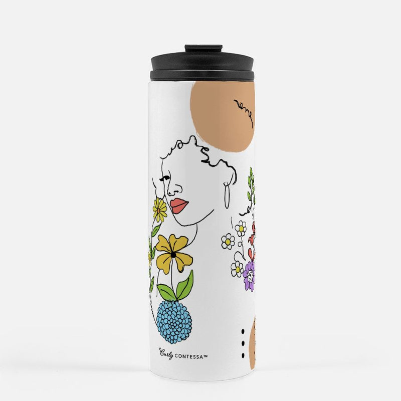 Stop and Smell the Flowers Thermal Tumbler 16 oz.
