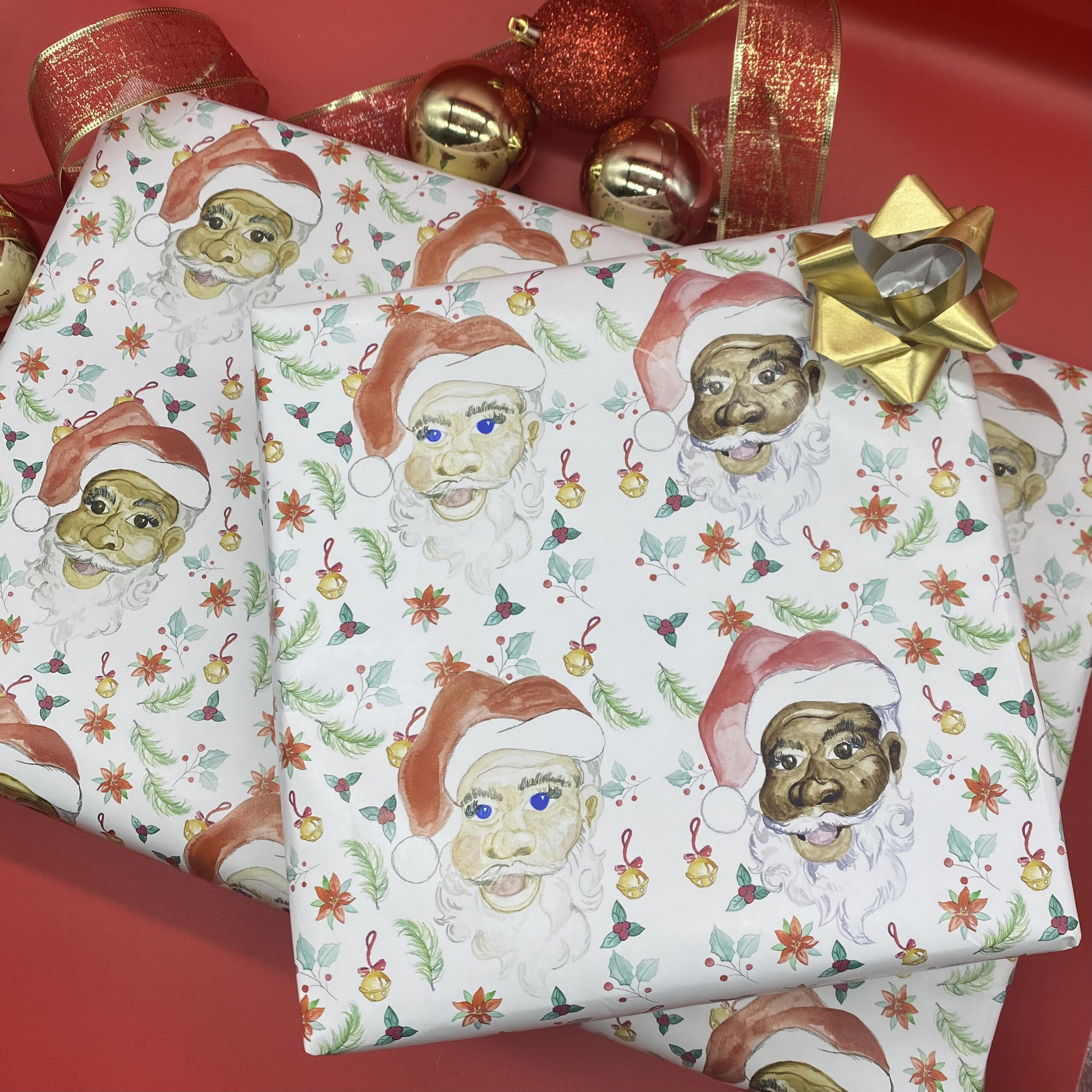 Santa Claus Wrapping Paper