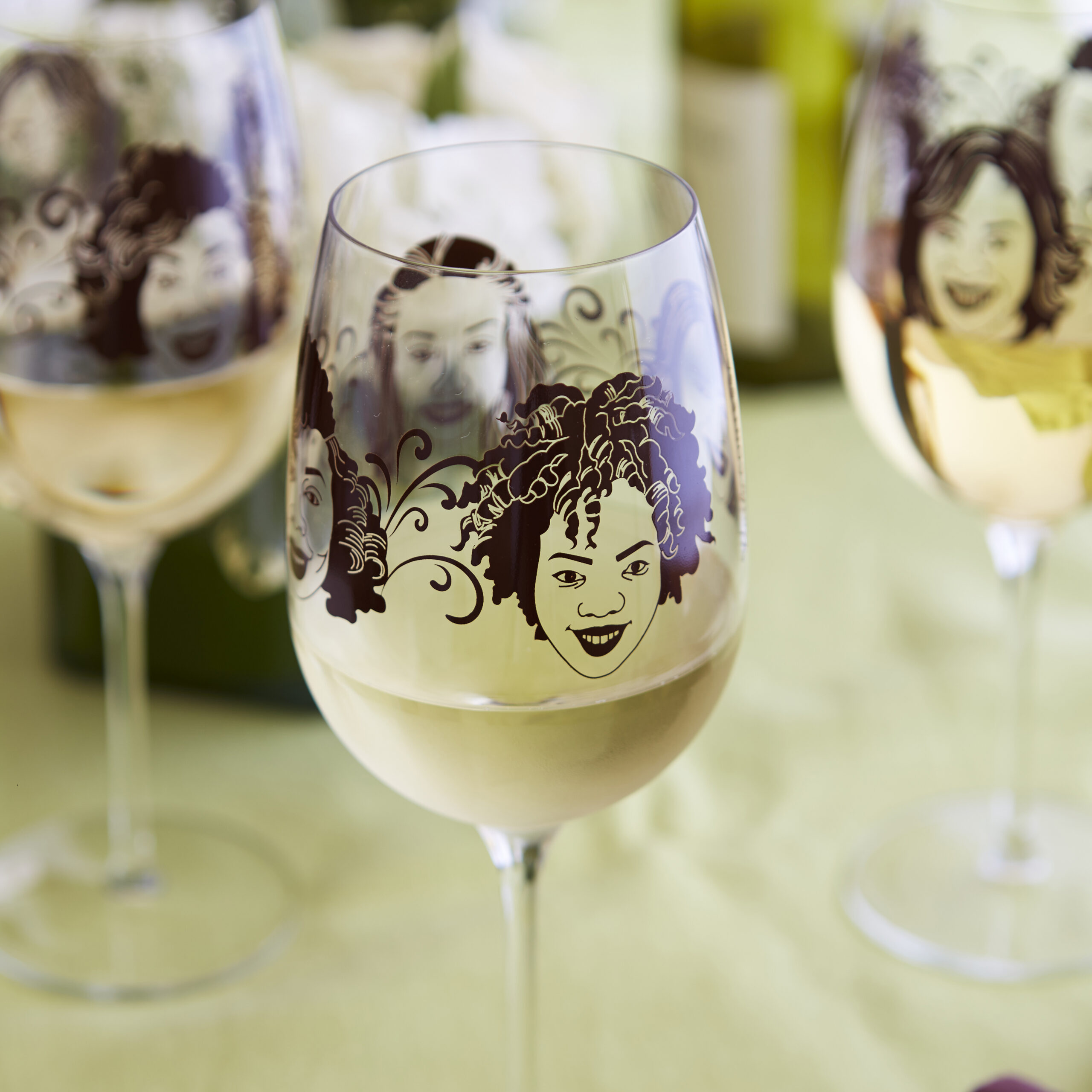 My Tribe Wine Glass