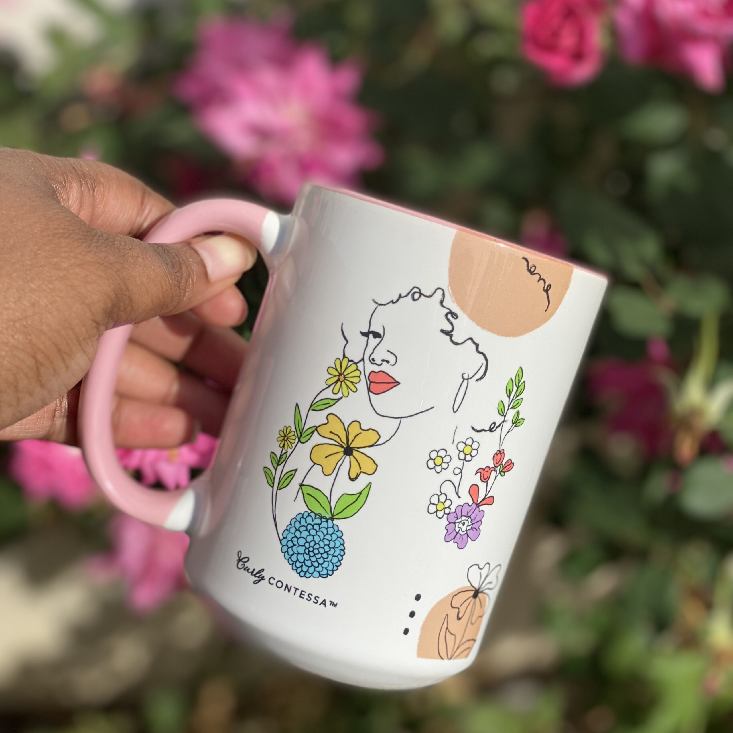 Stop and Smell the Flowers Mug